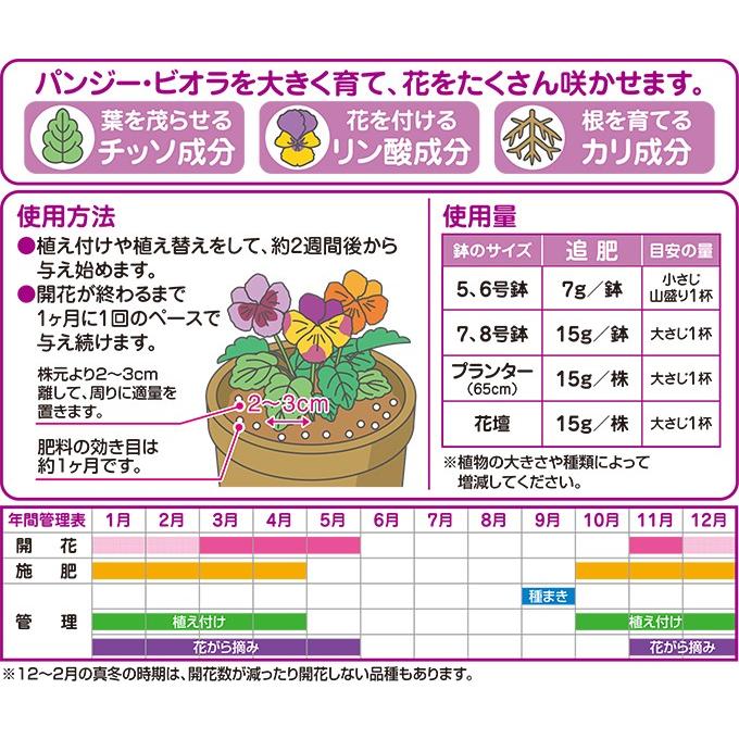 花ごころ パンジー ビオラの肥料 400g スミレ 31 Pansy Hiryo 渋谷園芸 植木鉢屋 通販 Yahoo ショッピング