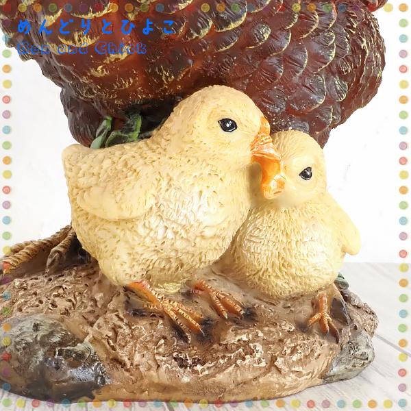 Garden Friends オーナメント めんどりとひよこ 軽量 ニワトリ Garden Friends オーナメント めんどりとひよこ 軽量 ニワトリ