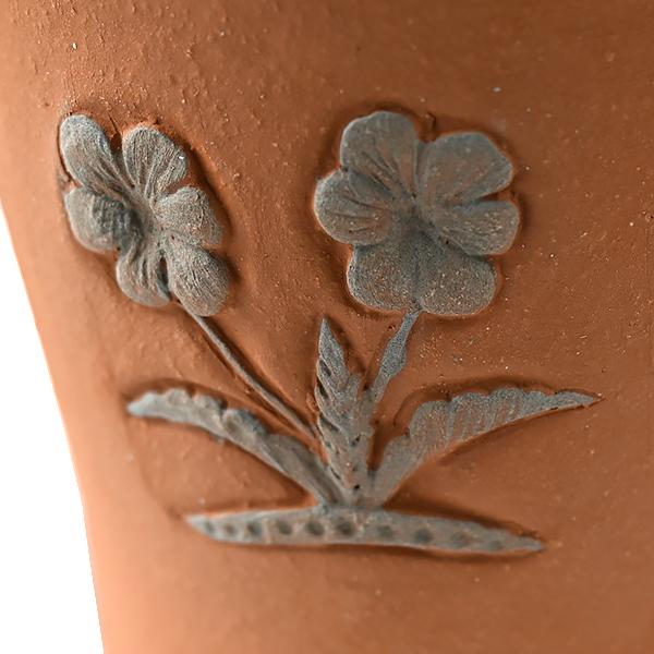 在庫僅少】新作 ウィッチフォード テラコッタ 植木鉢 ビオラポット