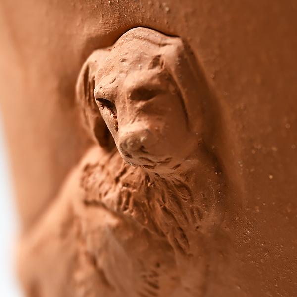 新作　ウィッチフォード　植木鉢 Medium Monty Don Dog\u0026Paw Pot  17号鉢相当　英国製_2