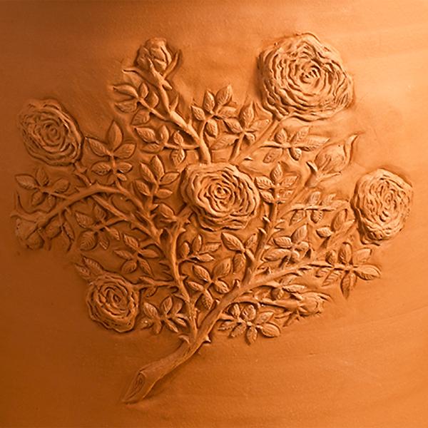 ウィッチフォード テラコッタ 植木鉢 ロミオとジュリエットポット 12号相当 英国製 Romeo \u0026 Juliet Pot シェイクスピアの画像