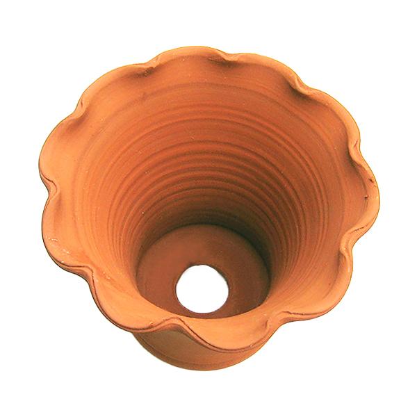 ウィッチフォード テラコッタ 植木鉢 フリリーリリー 9号鉢相当