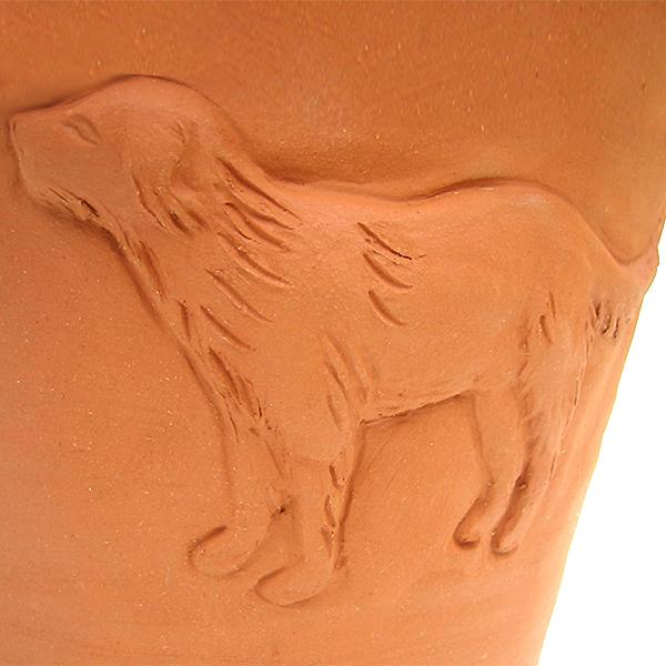 【英国】レトリバー テーブルシガーライター【シルバープレート / ガラス】犬 英国】レトリバー テーブルシガーライター【シルバープレート