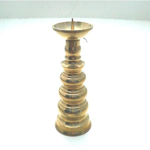 ローソク立（地下灯）磨き3寸 : ヤマコー畑岡幸助商店ヤフー店 - 通販