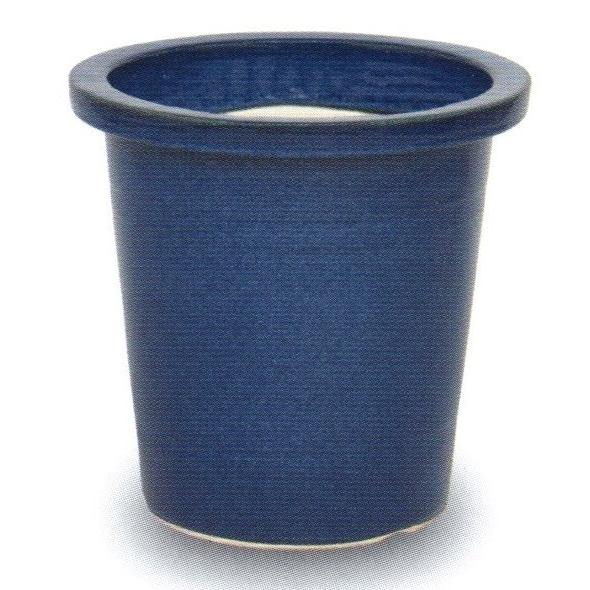 生子盆栽鉢植木鉢大型海鼠縄縁胴縄　高級植木鉢山野草青3つ足31x19x12 生子盆栽鉢植木鉢大型海鼠縄縁胴縄 高級植木鉢山野草青3