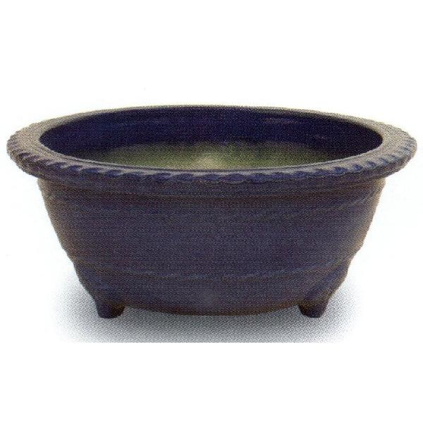注目の 植木鉢 陶器 大型 和風 おしゃれ 盆栽 山野草 盆栽 仕立鉢 ラン 蘭 生子縄渕中深径6ｘ高さ260ミリ 送料無料 Www Simon Page Com