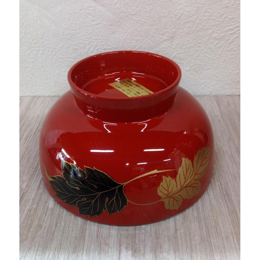05汁椀雑煮椀朱菊の葉 : ヤマコー畑岡幸助商店ヤフー店 - 通販 - Yahoo