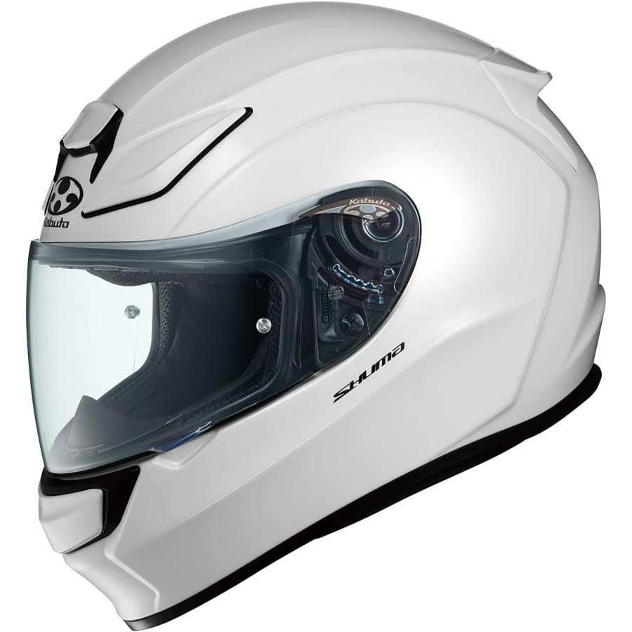 【インカム・スピーカー付き】OGK カブト SHUMA ホワイト XL OGK Kabuto KABUTO SHUMA パールホワイト XLサイズ JAN
