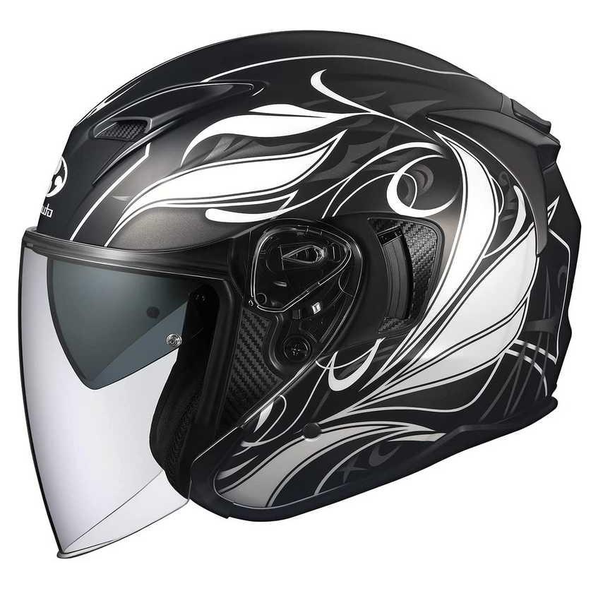 OGK KABUTO EXCEED ELFI(エルフィ) フラットブラック サイズM JAN 
