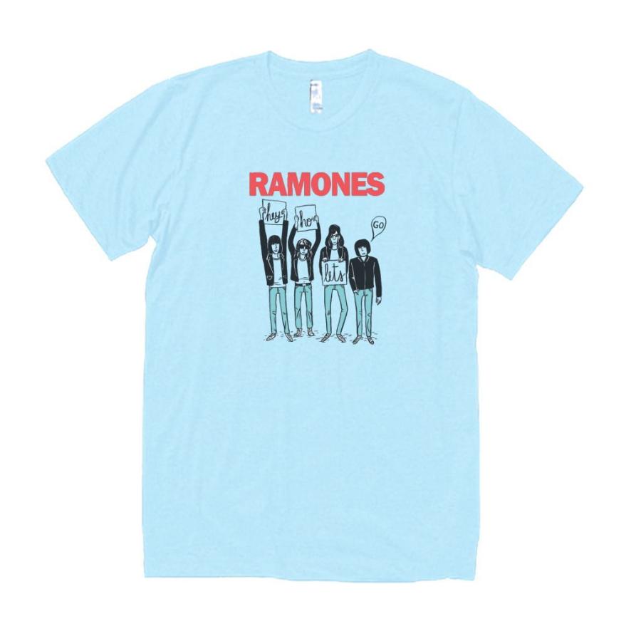 RAMONES ラモーンズ 音楽Tシャツ ロックTシャツ バンドTシャツ ライト