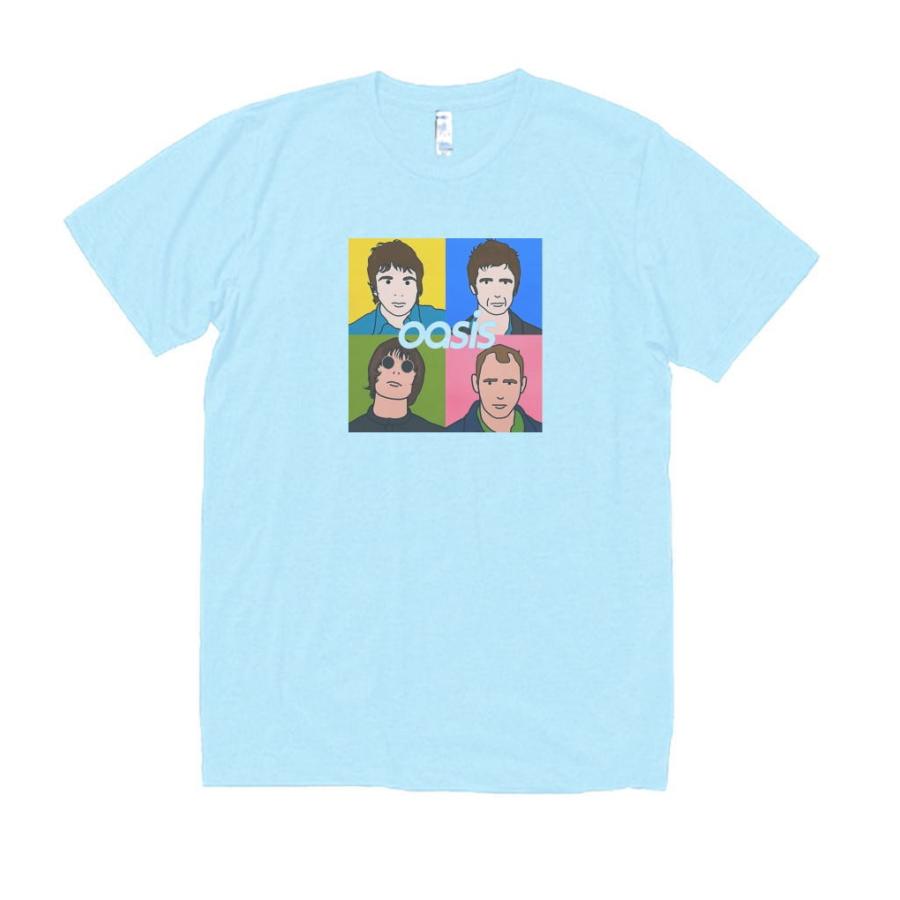 オアシス oasis 音楽Tシャツ ロックTシャツ バンドTシャツ ライト