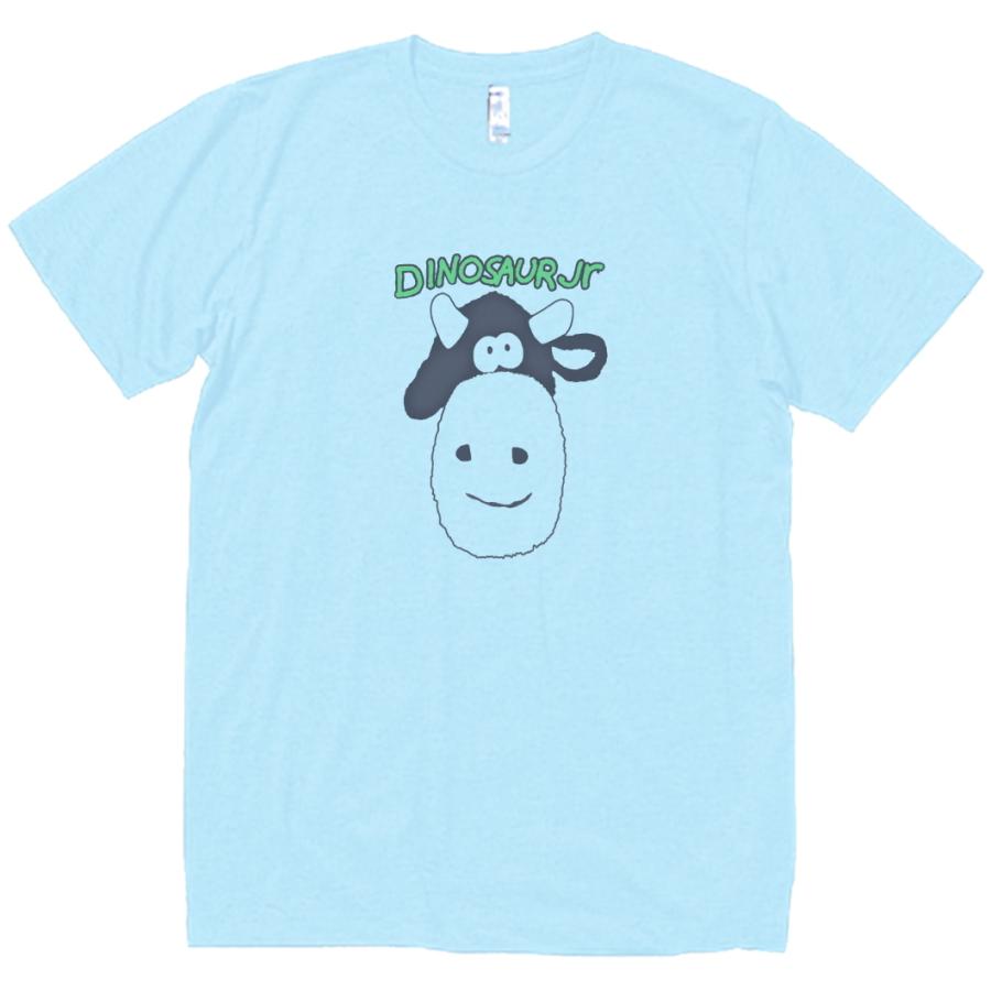 DINOSAUR Jr. Tシャツ ブルー　ダイナソージュニア　ロックTシャツ ダイナソーJr. Dinosaur Jr. 音楽Tシャツ ロックTシャツ バンドT