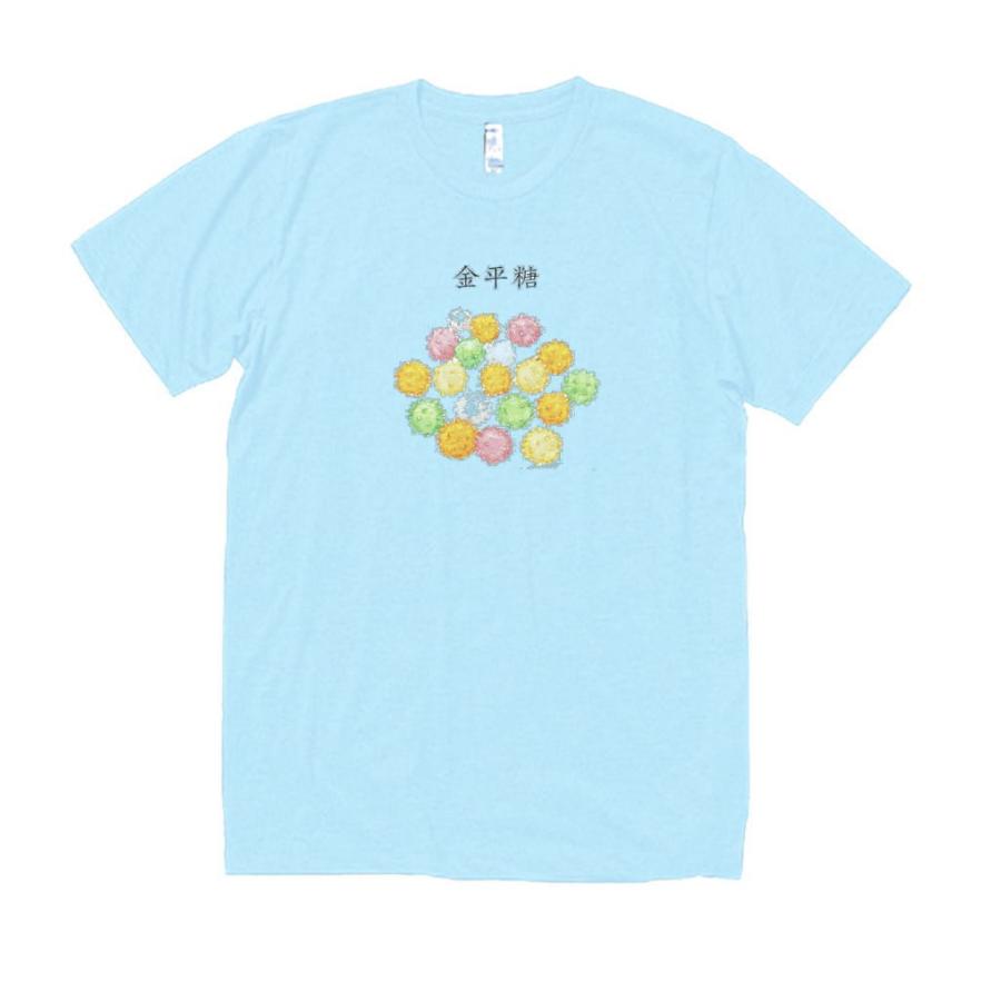 金平糖 食べ物 飲み物 Tシャツ 水色 A Tbe291 うえきたや 通販 Yahoo ショッピング