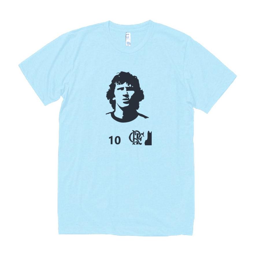 ジーコ デザイン・アート Tシャツ ライトブルー : うえきたや - 通販