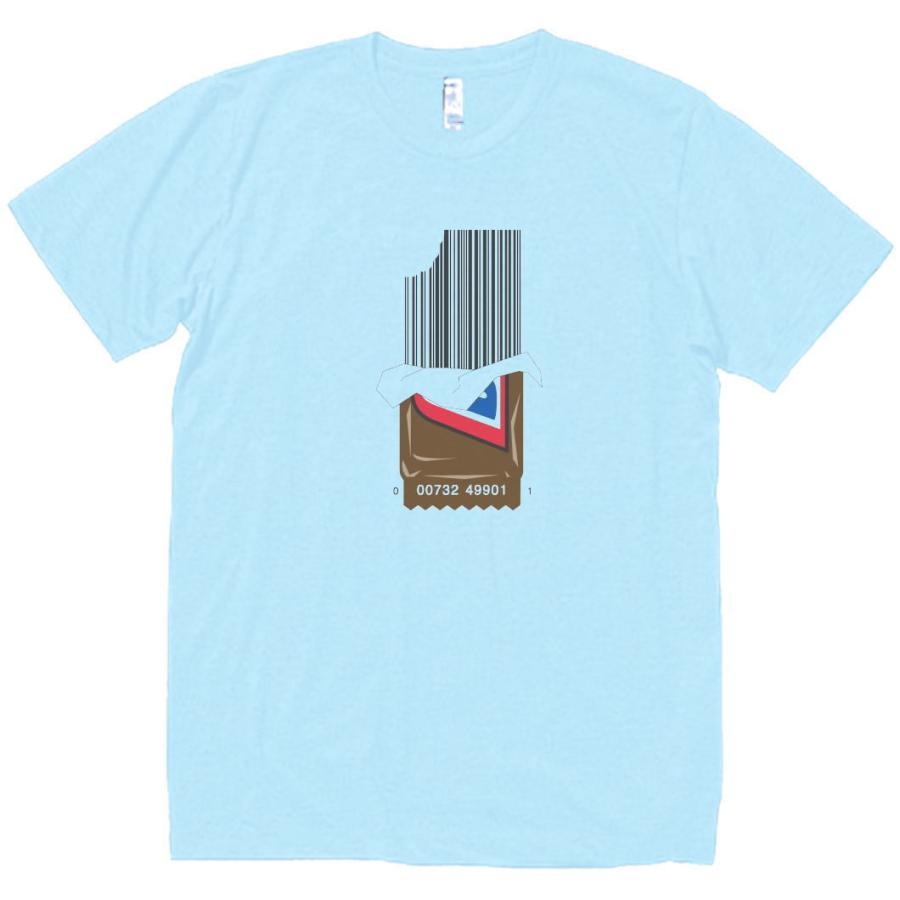 お菓子 バーコード デザイン アート Tシャツ 水色 A Za1 うえきたや 通販 Yahoo ショッピング