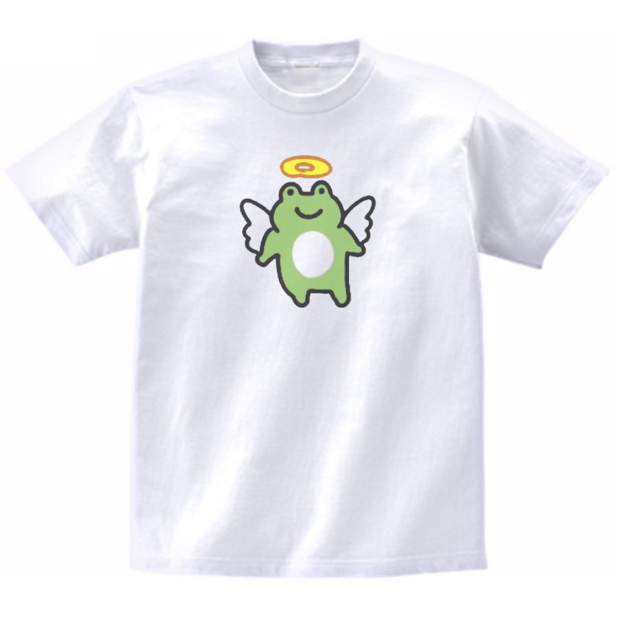カエルの天使 おもしろデザイン Tシャツ : うえきたや - 通販 - Yahoo