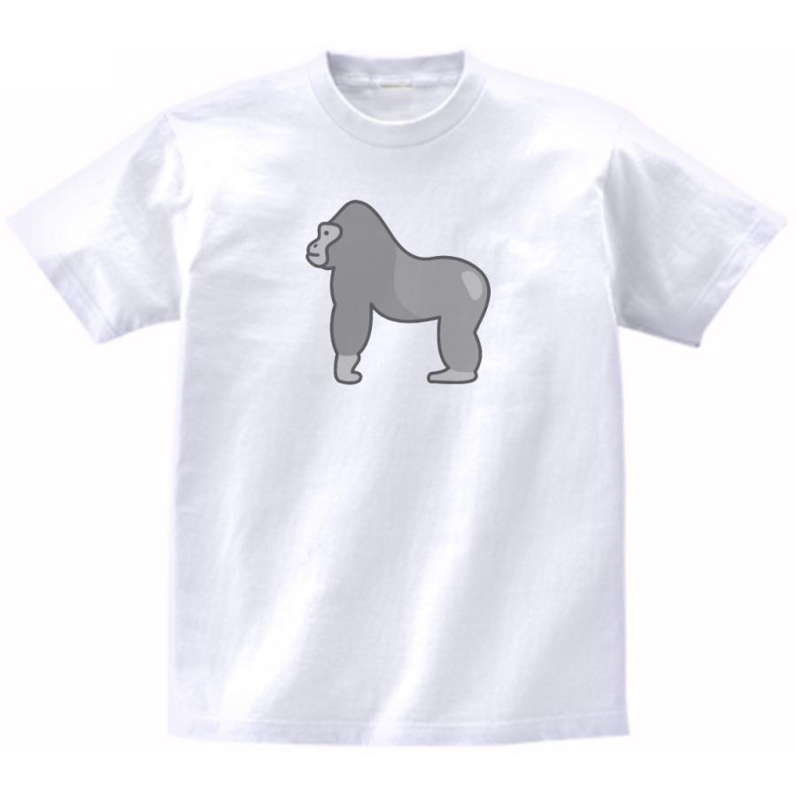 激レアメーカー シャツ ゴリラ 顔 メンズ レディース かわいい 綿100% 大きいサイズ 半袖 FREE おもしろ Tシャツ 半袖 ゴリラ ごりら ハート 心電図 開運 メンズ レディース