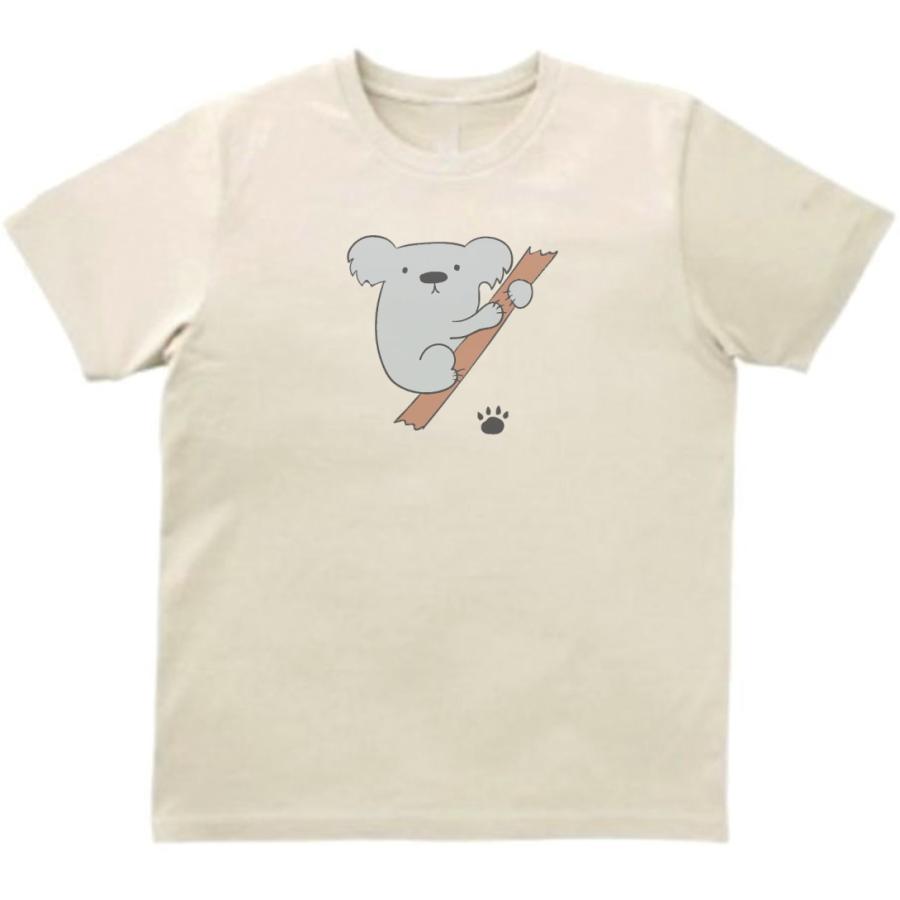 コアラ おもしろデザイン Tシャツ ライトベージュ : うえきたや - 通販 