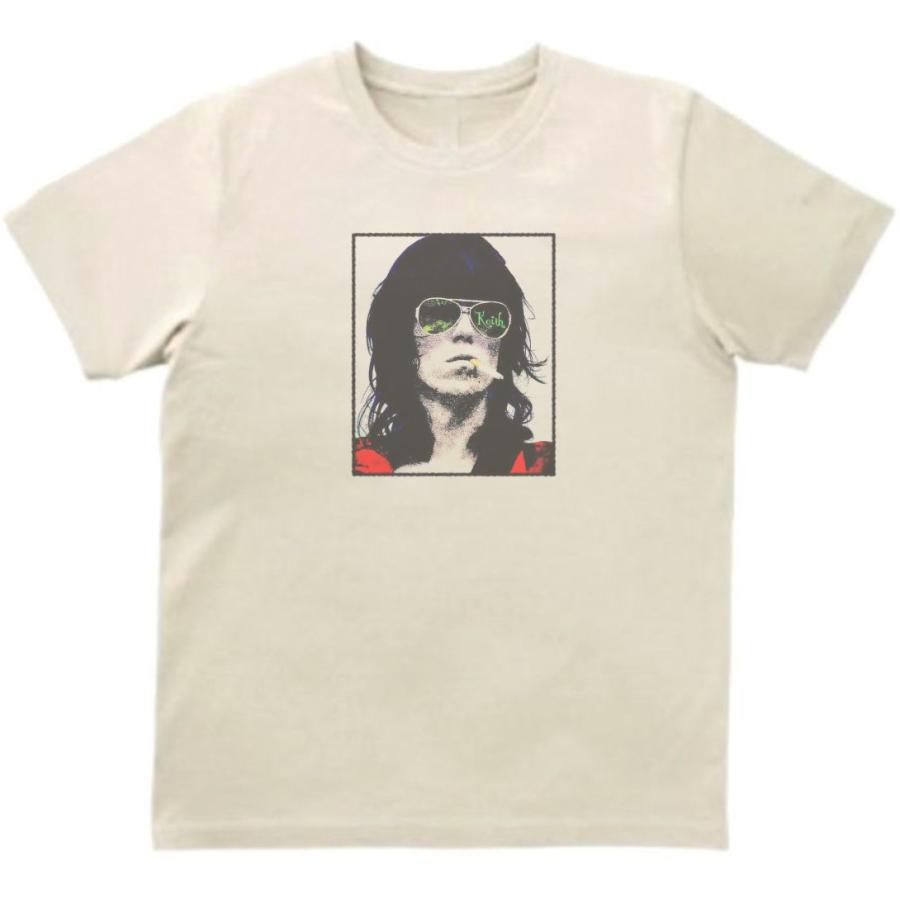 キースリチャーズ Tシャツ ホワイトXXX キース リチャーズ Keith Richards 音楽Tシャツ ロックTシャツ バンドT