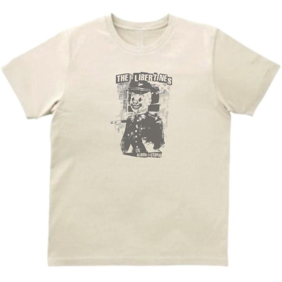 THE LIBERTINES バンドTシャツ Lサイズ アイボリー ザ・リバティーンズ The Libertines 音楽Tシャツ ロックTシャツ バンド