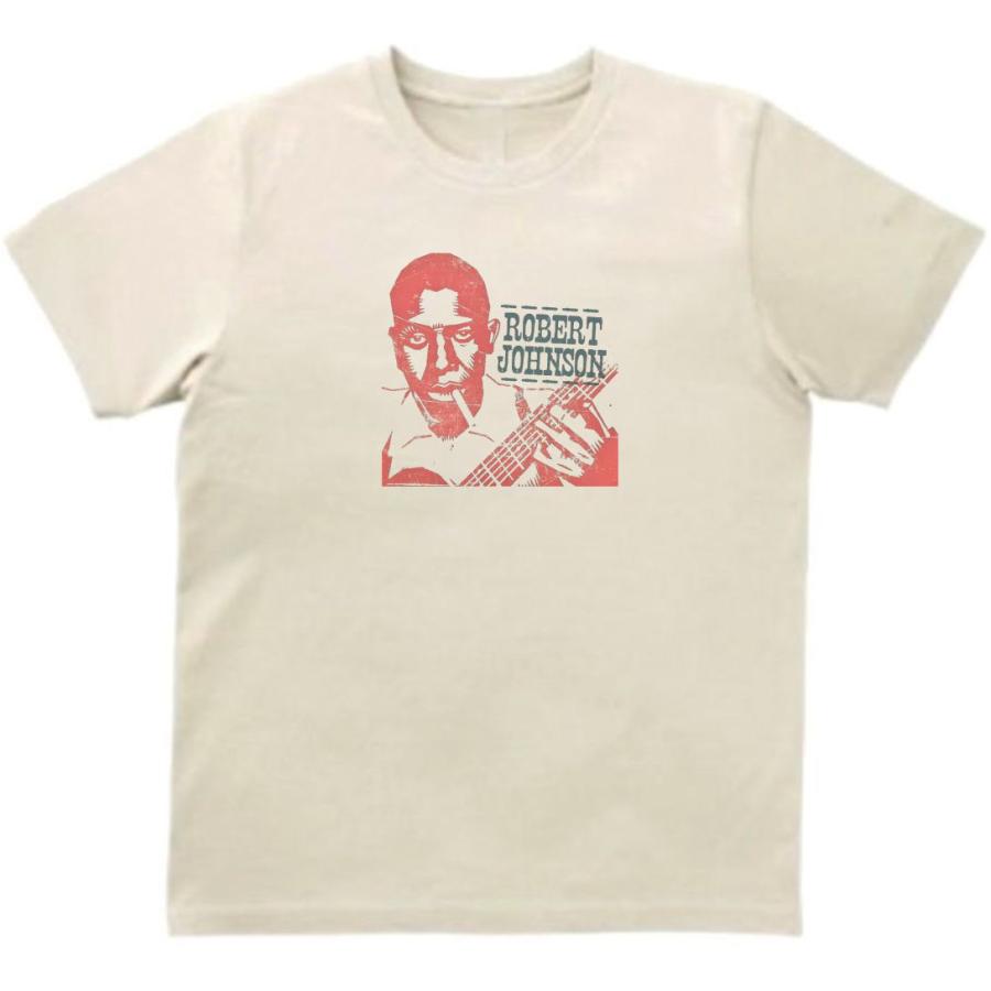ロバート ジョンソン Robert Johnson 音楽Tシャツ ロックTシャツ 