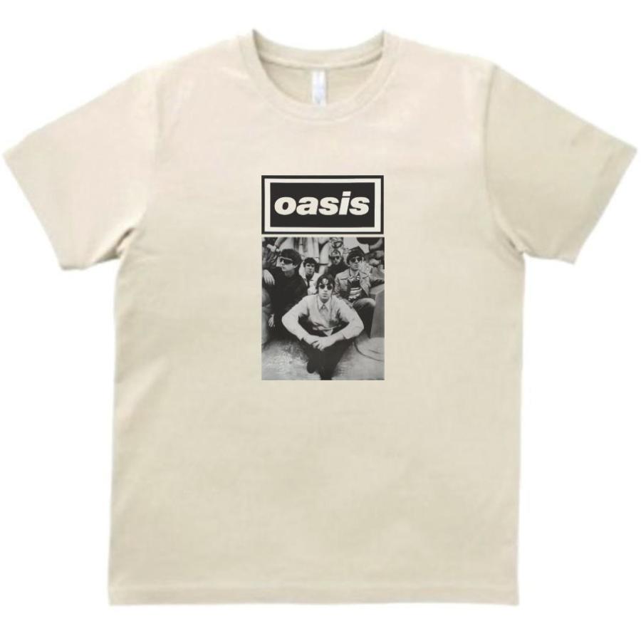 オアシス oasis 音楽Tシャツ ロックTシャツ バンドTシャツ ライト