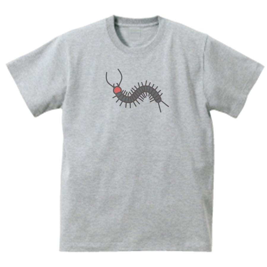 ムカデ おもしろデザイン Tシャツ グレー : うえきたや - 通販 - Yahoo