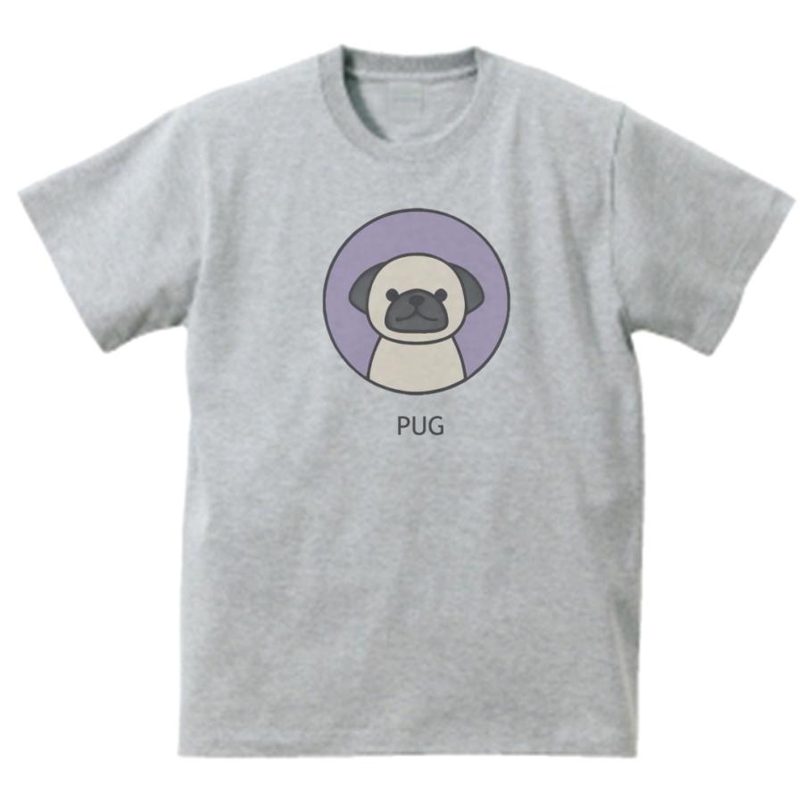 パグ様 パグ 犬 おもしろデザイン Tシャツ グレー : うえきたや - 通販