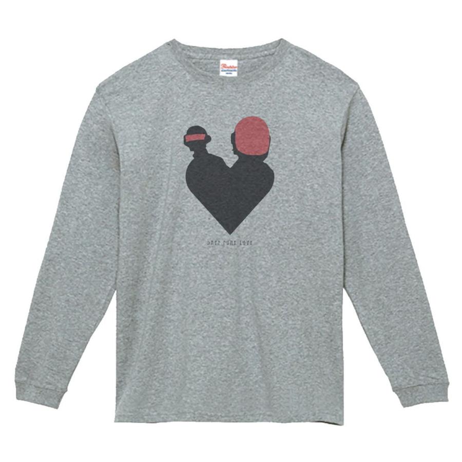 ダフト パンク Daft Punk 長袖Tシャツ ロングスリーブ リブ付き ハイ