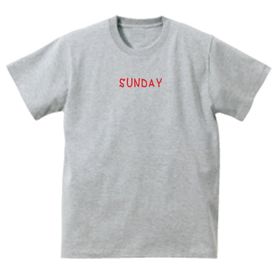 Y*y様 SUNDAY SERVICE Tシャツ グレー SUNDAY 文字 Tシャツ グレー : うえきたや - 通販 - Yahoo!ショッピング