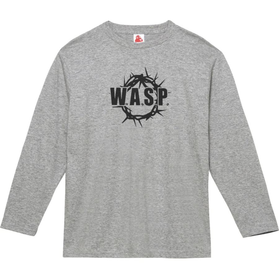ワスプ WASP 音楽Tシャツ ロックTシャツ バンドTシャツ 長袖Tシャツ 