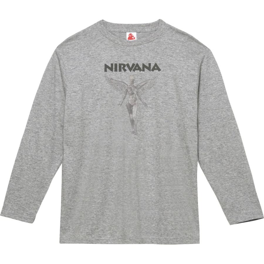 NIRVANA ニルヴァーナ 音楽Tシャツ ロックTシャツ バンドTシャツ 長袖T