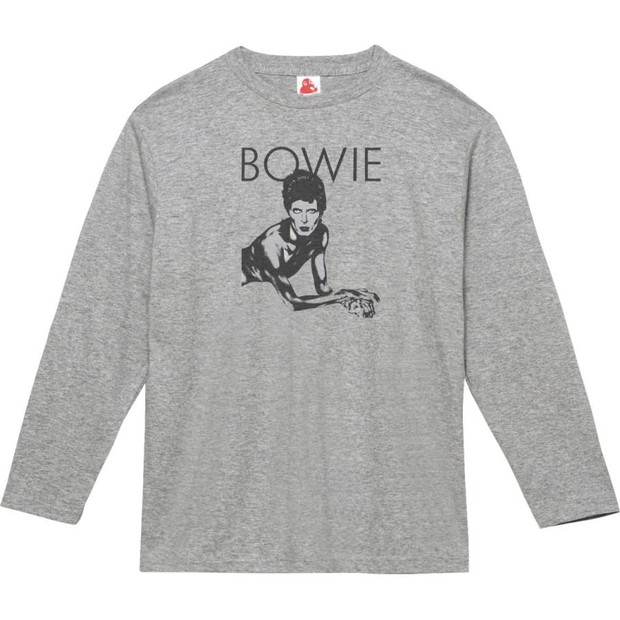 新品 David Bowie デヴィッドボウイ バンドTシャツ シャツ ロンT