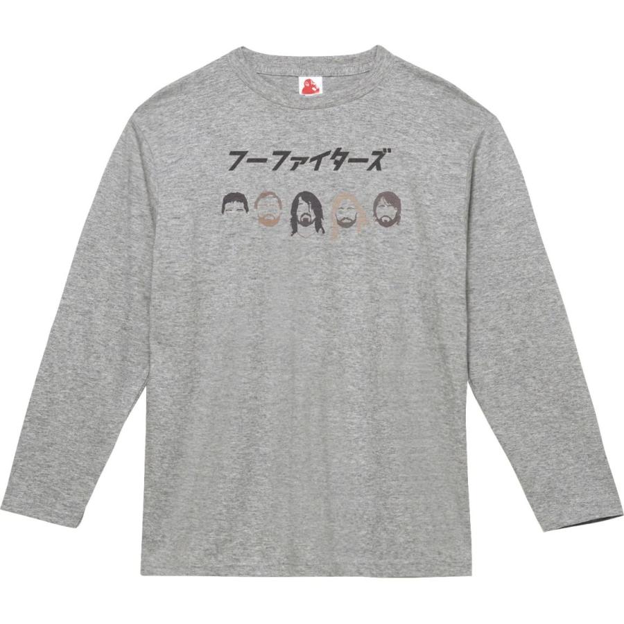 フーファイターズ 音楽Tシャツ ロックTシャツ バンドTシャツ 長袖T