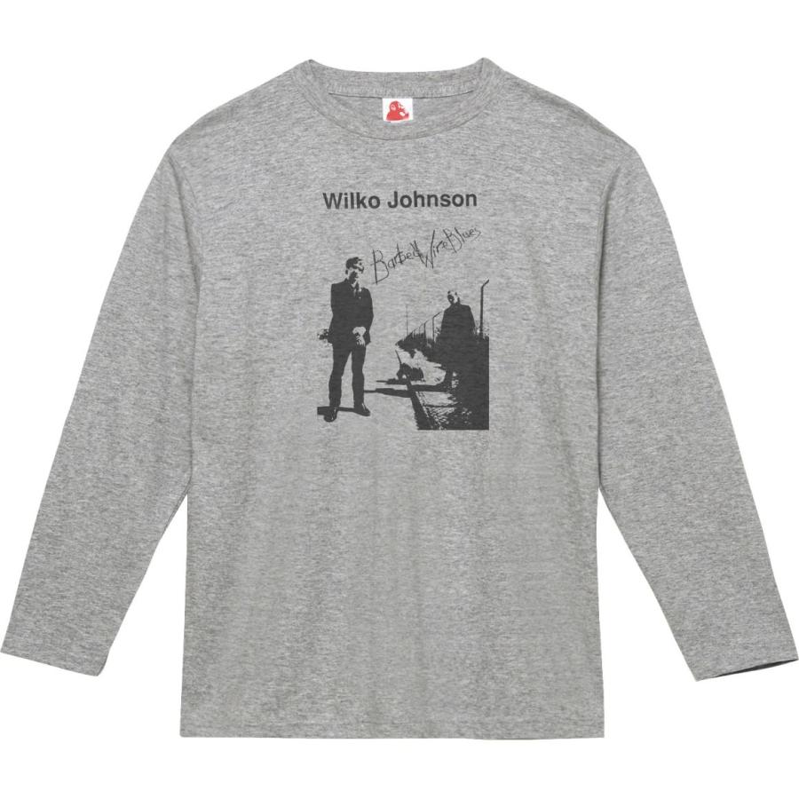 T*】様 WILKO JOHNSON Tシャツ ビンテージ ウィルコ・ジョンソン 音楽Tシャツ ロックTシャツ バンドTシャツ 長袖T