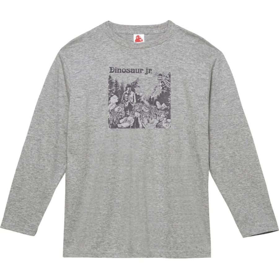 Dinosaur Jr. バンドTシャツ グレー ダイナソーJr. Dinosaur Jr. 音楽Tシャツ ロックTシャツ バンドTシャツ