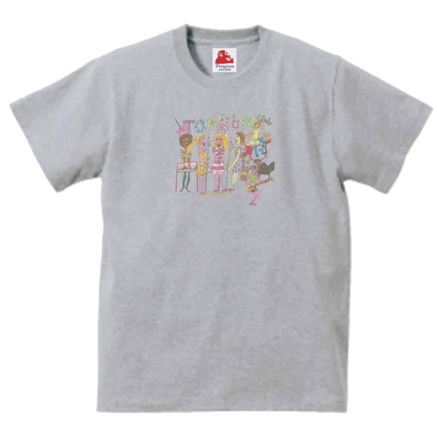 Tom Tom Club トム・トム・クラブ 音楽Tシャツ ロックTシャツ バンドTシャツ グレー gong403うえきたや 通販