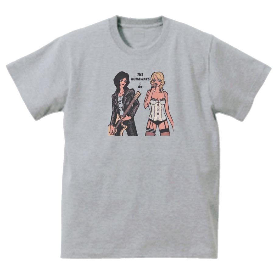 ザ ランナウェイズ The Runaways 音楽Tシャツ ロックTシャツ バンドT