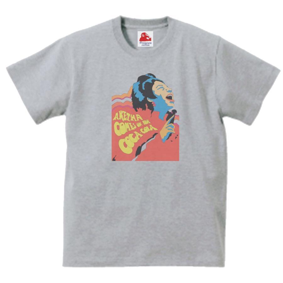 アレサ・フランクリン Aretha Franklin 音楽Tシャツ ロックTシャツ 