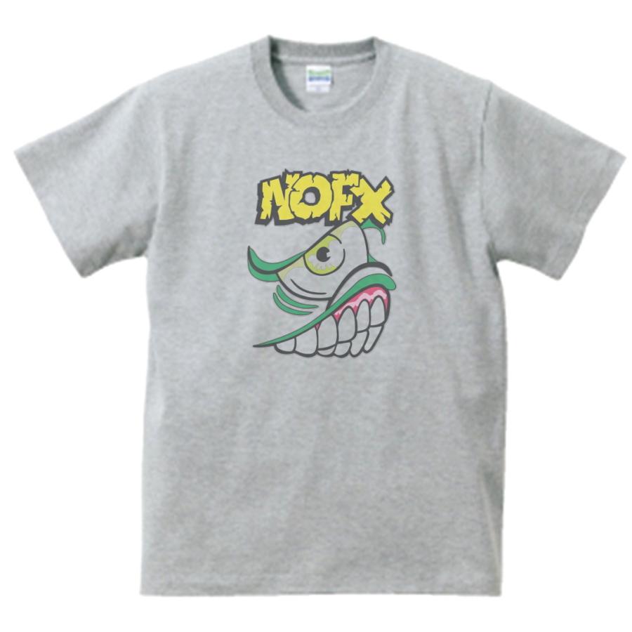 NOFX 音楽Tシャツ ロックTシャツ バンドTシャツ グレー : うえき