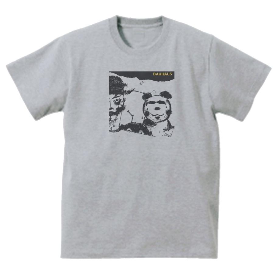 BAUHAUS バウハウス 音楽Tシャツ ロックTシャツ バンドTシャツ グレー 