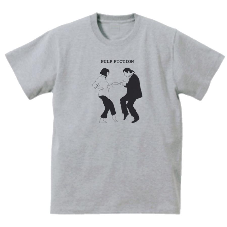 パルプフィクション 音楽Tシャツ ロックTシャツ バンドTシャツ グレー