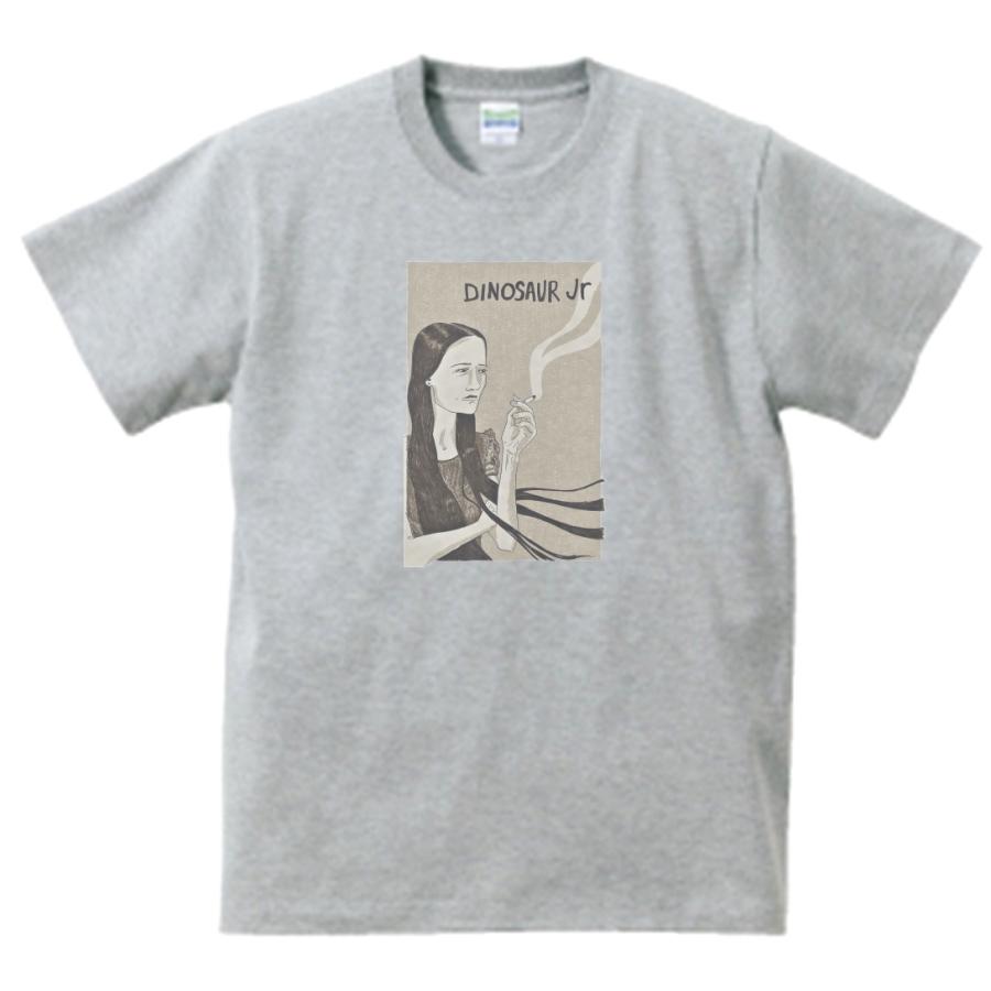 DINOSAUR Jr 音楽Tシャツ ロックTシャツ バンドTシャツ グレー