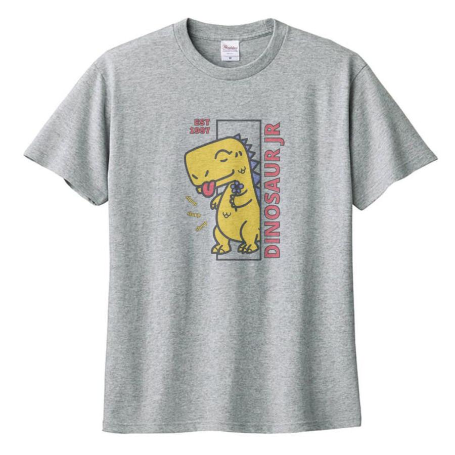 Dinosaur Jr. バンドTシャツ グレー Dinosaur Jr. ダイナソー・ジュニア 音楽Tシャツ ロックTシャツ バンド