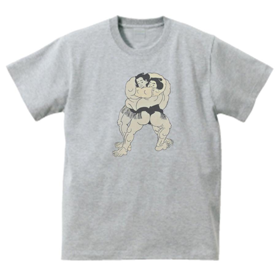 相撲 デザイン・アート Tシャツ グレー : うえきたや - 通販 - Yahoo