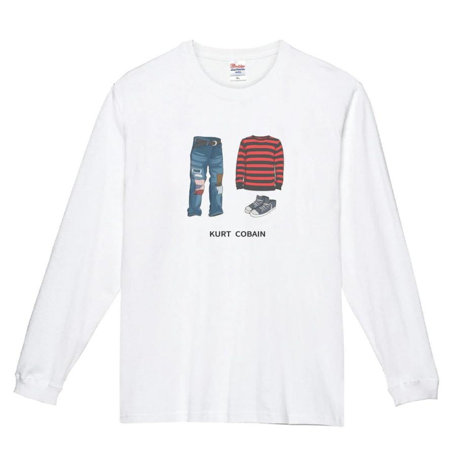 Kurt Cobain カート コバーン 長袖Tシャツ ロングスリーブ リブ付き