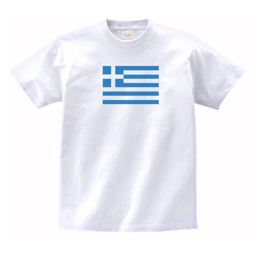 ギリシャ　国　国旗　Tシャツ｜uekitaya