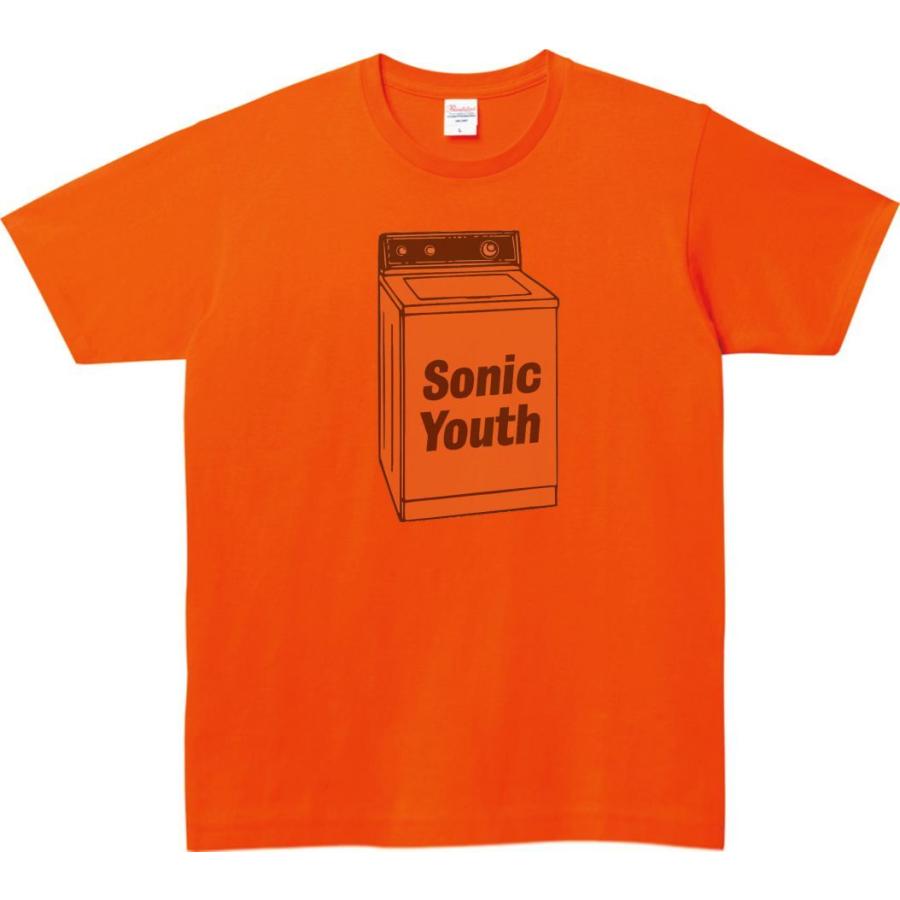Tシャツ　SONIC YOUTH Mサイズ オレンジ　おまけ付き Tシャツ SONIC YOUTH Mサイズ オレンジ おまけ付き Sonic Youth