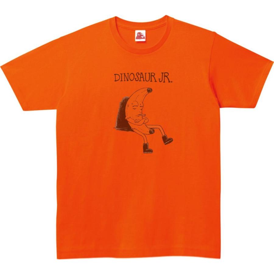 DINOSAUR JR. 音楽Tシャツ ロックTシャツ バンドTシャツ オレンジ