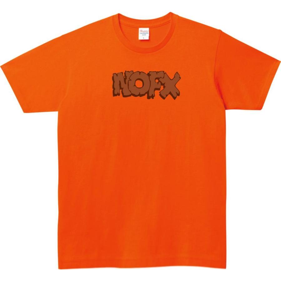 NOFX 音楽Tシャツ ロックTシャツ バンドTシャツ オレンジ : うえきたや